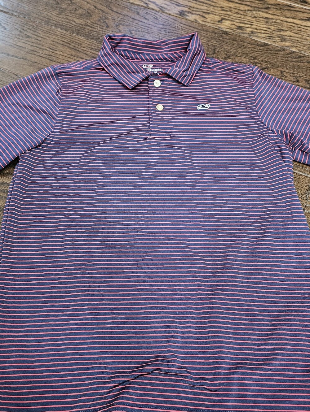 Vineyard Vines Boys Performance Polo Shirt, Size S, Good Condition